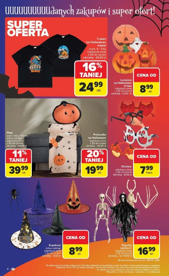 Halloweenowe hity w Carrefourze