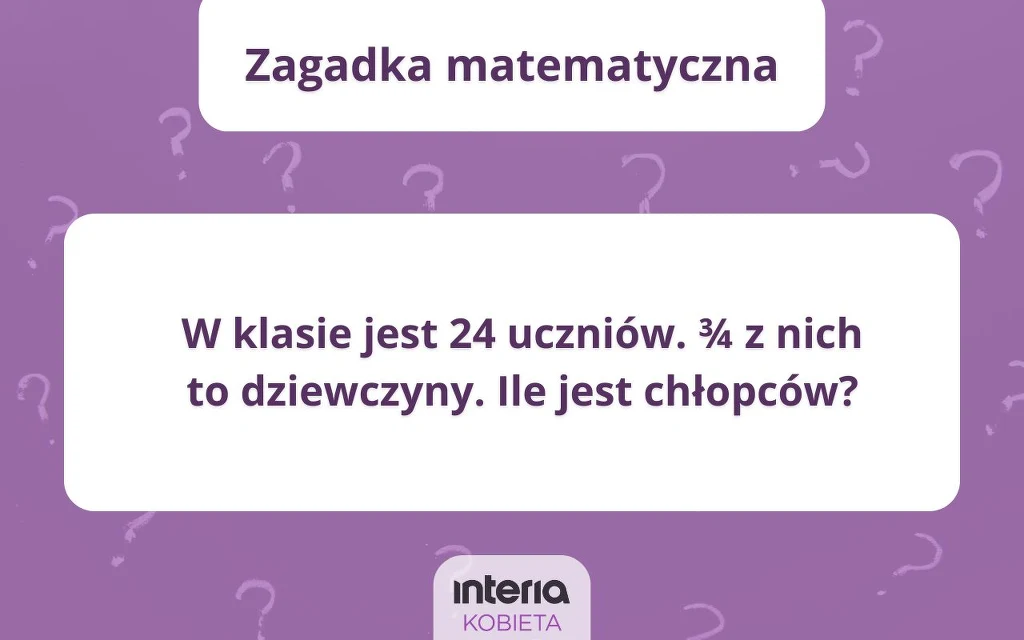 Pobudź umysł do działania. Jak szybko rozwiążesz zagadkę?