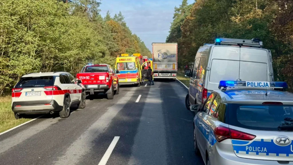 Stara Łubianka. Autokar z dziećmi zderzył się z cysterną Stara Łubianka. Autokar z dziećmi zderzył się z cysterną