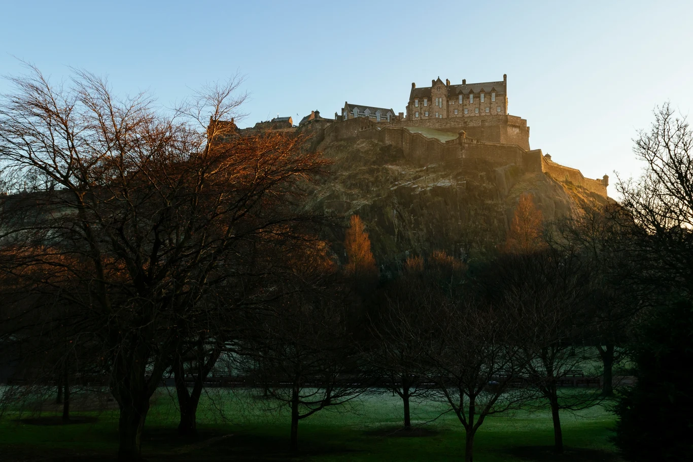 Zamek w Edynburgu