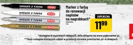 Marker do nagrobków Toma