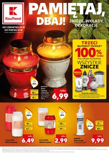 Gazetka promocyjna Kaufland, ważna od 23.10.2025 do 31.10.2025.