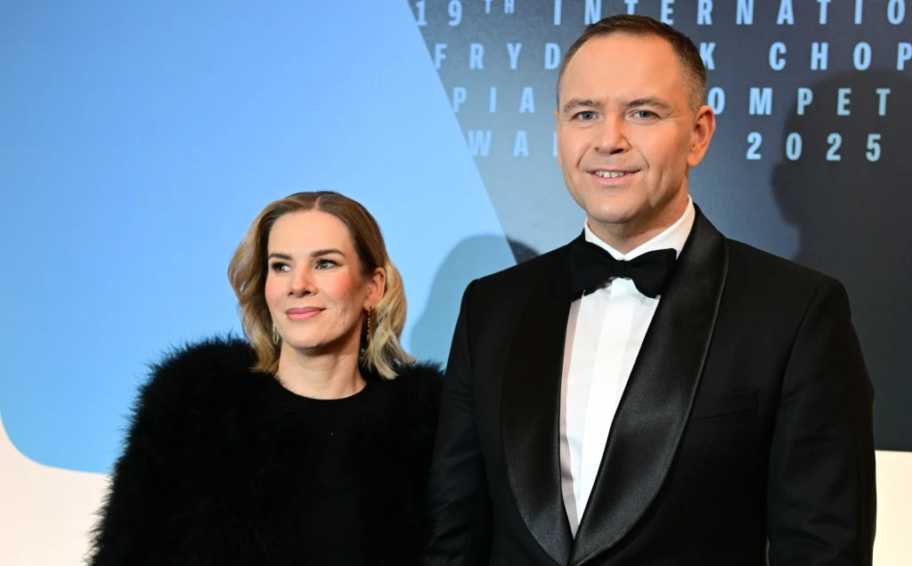 Para prezydencka na XIX Międzynarodowym Konkursie Pianistycznym im. Fryderyka Chopina