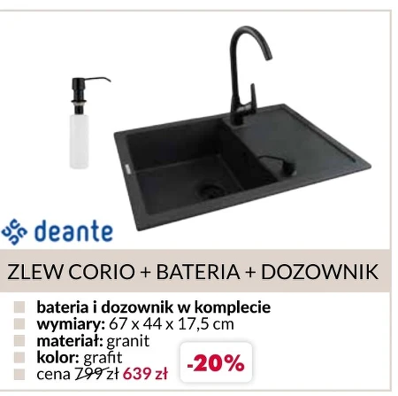Zlew Granit