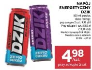 Napój energetyczny Dzik