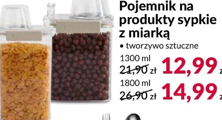 Pojemnik na produkty sypkie
