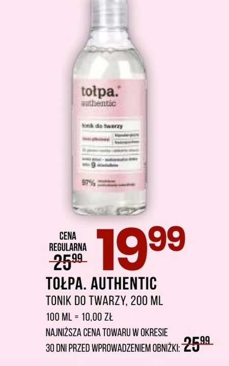 Тонік для обличчя Tołpa