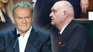 Sprawa Pegasusa. Prezes TK Bogdan Święczkowski chce pozwać Donalda Tuska za "kłamliwą wypowiedź"