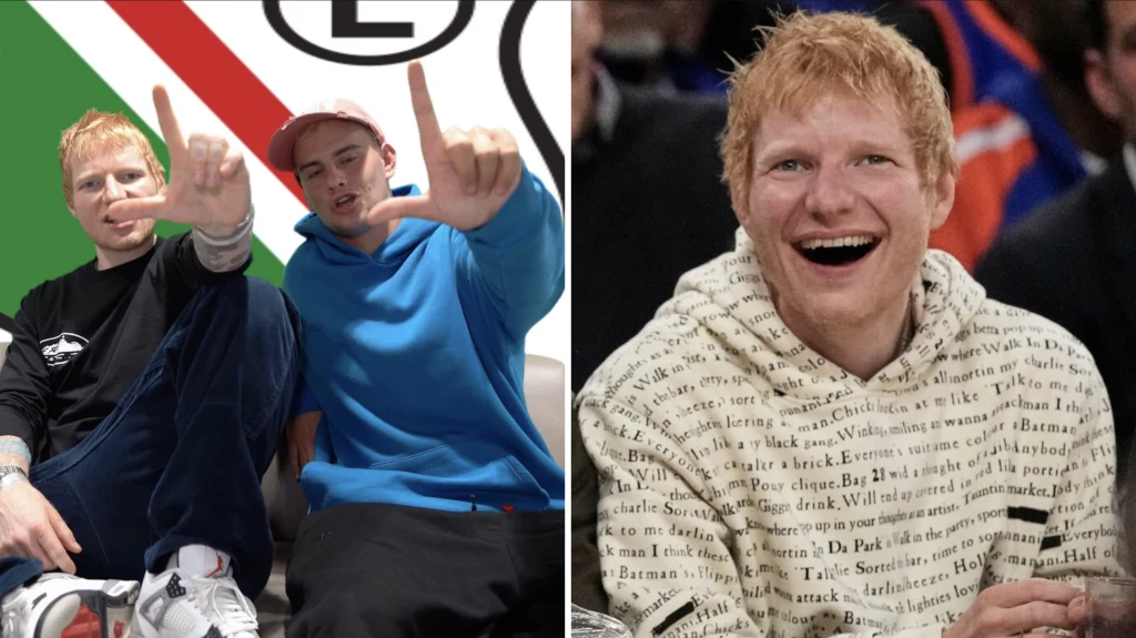 Ed Sheeran od lat jest wielkim fanem futbolu Ed Sheeran od lat jest wielkim fanem futbolu