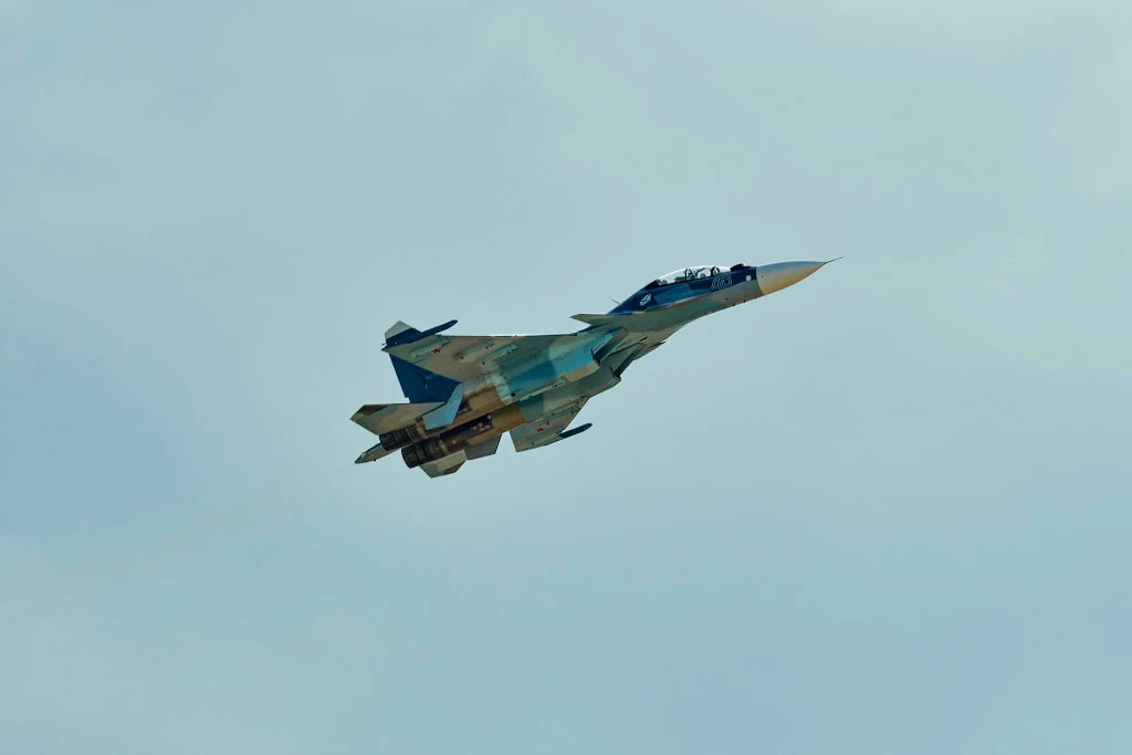 Rosyjski myśliwiec Su-30