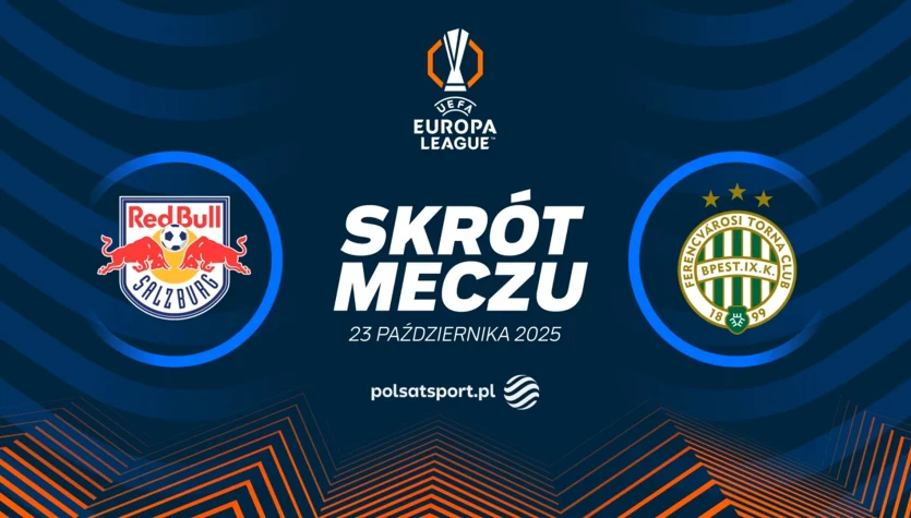 Red Bull Salzburg - Ferencvaros. Skrót meczu. WIDEO