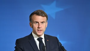 Prezydent Francji Emmanuel Macron