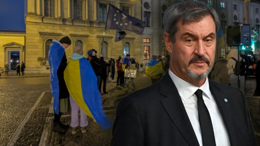 Premier Bawarii Markus Soeder wezwał UE do podjęcia działań w celu ograniczenia napływu do Niemiec młodych Ukraińców