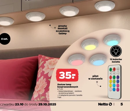 Zestaw lamp Netto