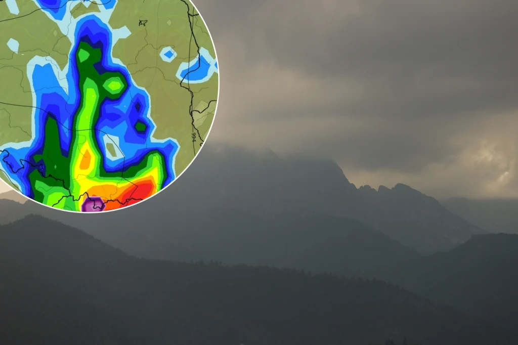 Piątek będzie pochmurnym i deszczowym dniem praktycznie wszędzie. Na południu intensywne ulewy mogą powodować podtopienia Piątek będzie pochmurnym i deszczowym dniem praktycznie wszędzie. Na południu intensywne ulewy mogą powodować podtopienia