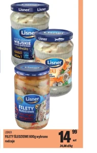 Filety śledziowe Lisner