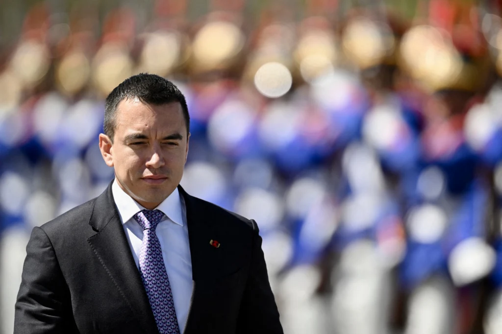 Prezydent Ekwadoru Daniel Noboa twierdzi, że próbowano go otruć Prezydent Ekwadoru Daniel Noboa twierdzi, że próbowano go otruć