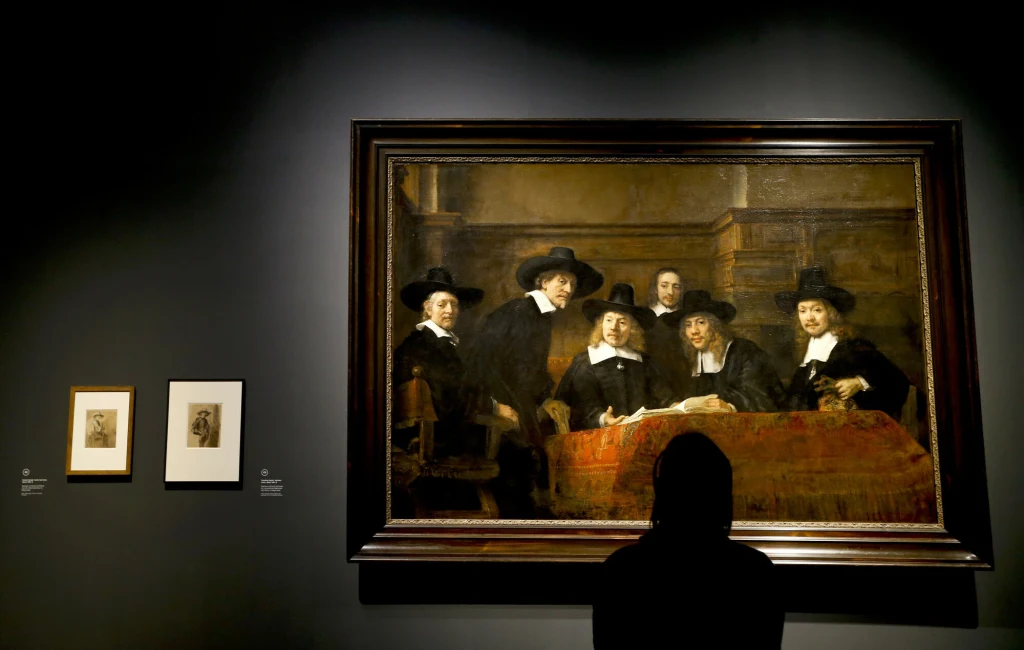 Jeden z ostatnich obrazów Rembrandta "Syndycy cechu sukienników" Jeden z ostatnich obrazów Rembrandta "Syndycy cechu sukienników"