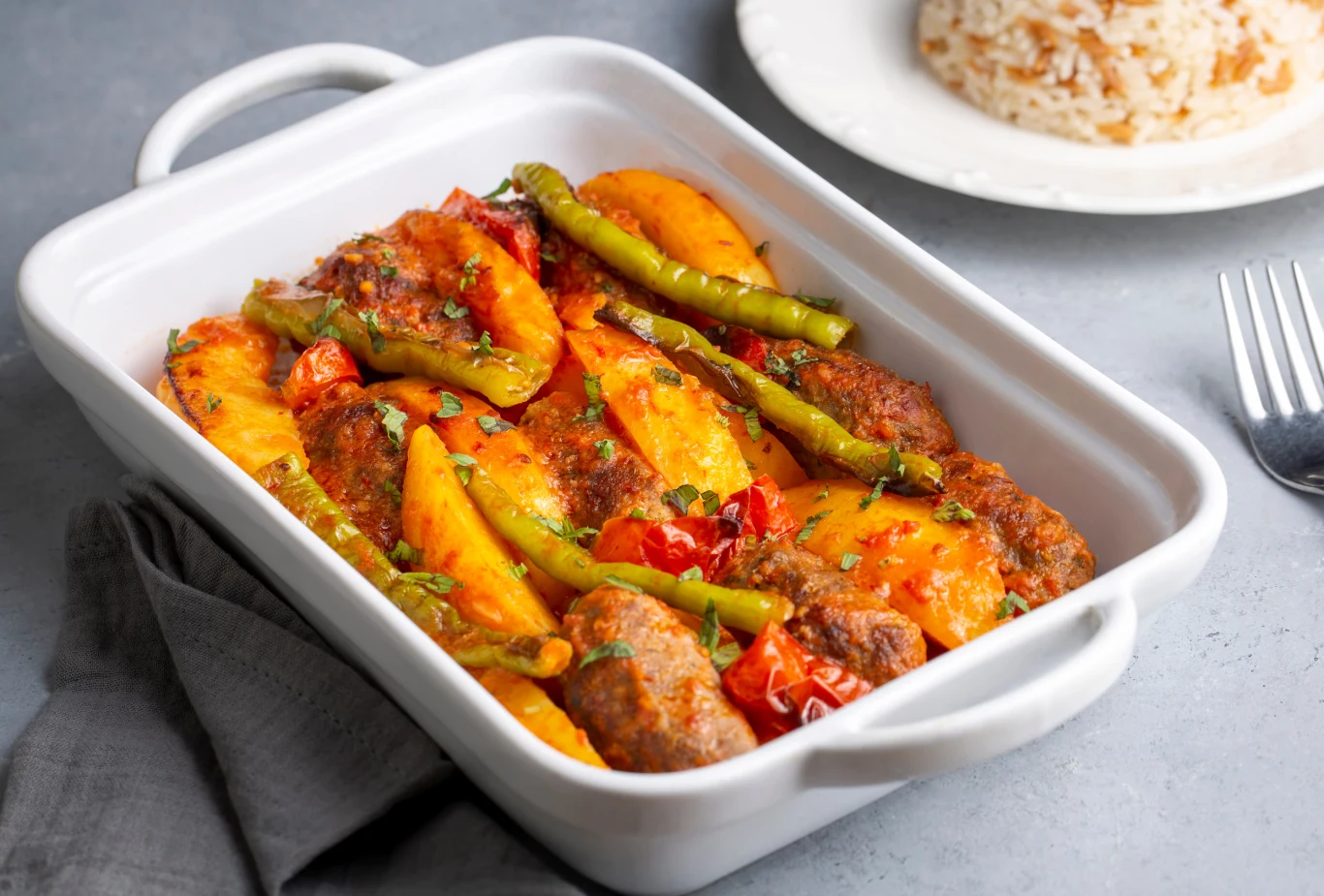 ​W tej zapiekance znajdziesz wszystko, co potrzebne na obiad. Idealna na jesień