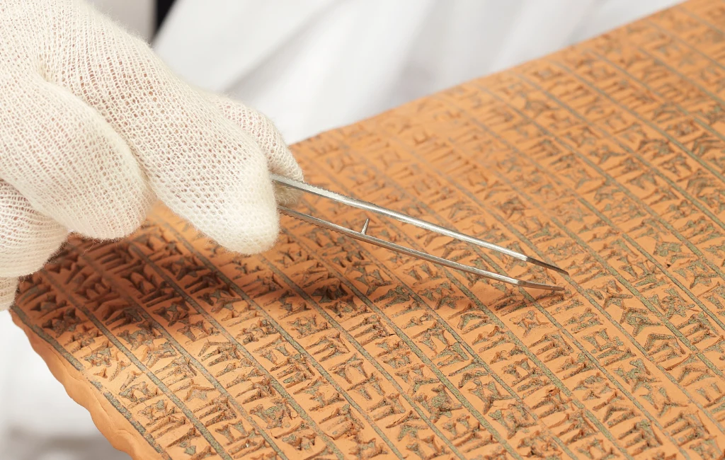 Podczas wykopalisk archeologicznych odsłonięto liczące ok. 3,5 tys. lat tabliczki zapisane pismem klinowym. Zdjęcie ilustracyjne. Podczas wykopalisk archeologicznych odsłonięto liczące ok. 3,5 tys. lat tabliczki zapisane pismem klinowym. Zdjęcie ilustracyjne.
