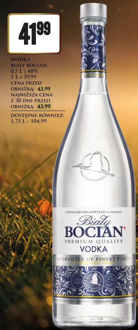 Wódka Biały Bocian