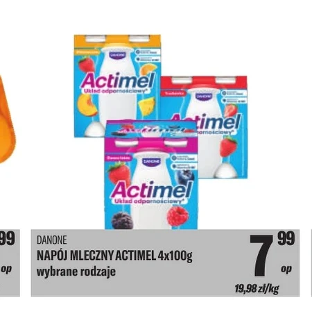 Napój mleczny Actimel