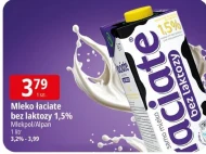 Mleko bez laktozy Łaciate