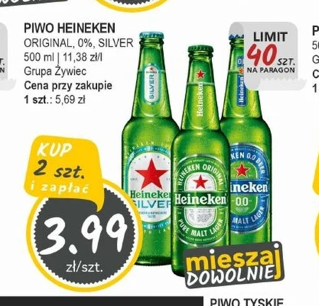 Piwo Heineken