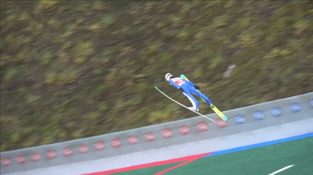 Kacper Tomasiak w locie