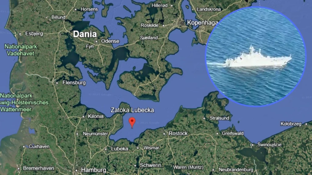 Rosyjski okręt desantowy blokuje szlak żeglugowy w pobliżu Niemiec (zdj. ilustracyjne)