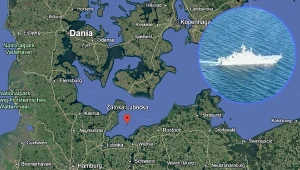 Rosyjski okręt desantowy blokuje szlak żeglugowy w pobliżu Niemiec (zdj. ilustracyjne)