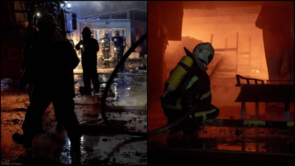 Rosja przeprowadziła zmasowany atak na Kijów Rosja przeprowadziła zmasowany atak na Kijów