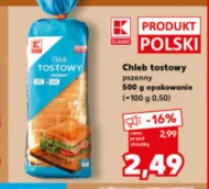 Chleb tostowy Kaufland