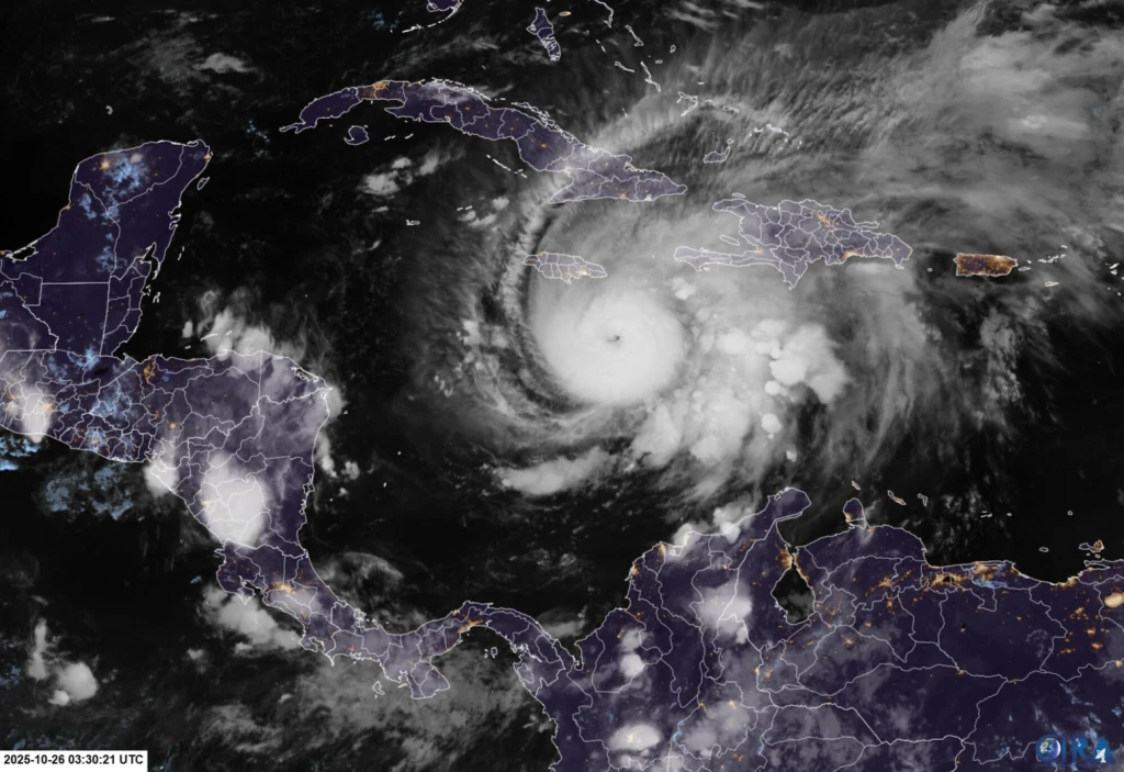 Huragan Melissa nadciąga nad Jamajkę Huragan Melissa nadciąga nad Jamajkę