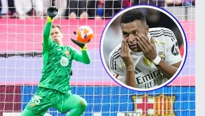 Szczęsny gorszy w pojedynku bramkarzy. Triumf Mbappe. Pierwsze takie El Clasico