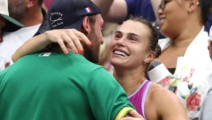 Aryna Sabalenka i jej partner Georgios Frangulis