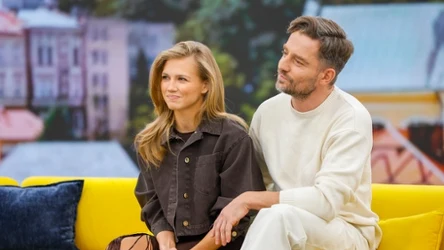 Agnieszka Kaczorowska i Marcin Rogacewicz