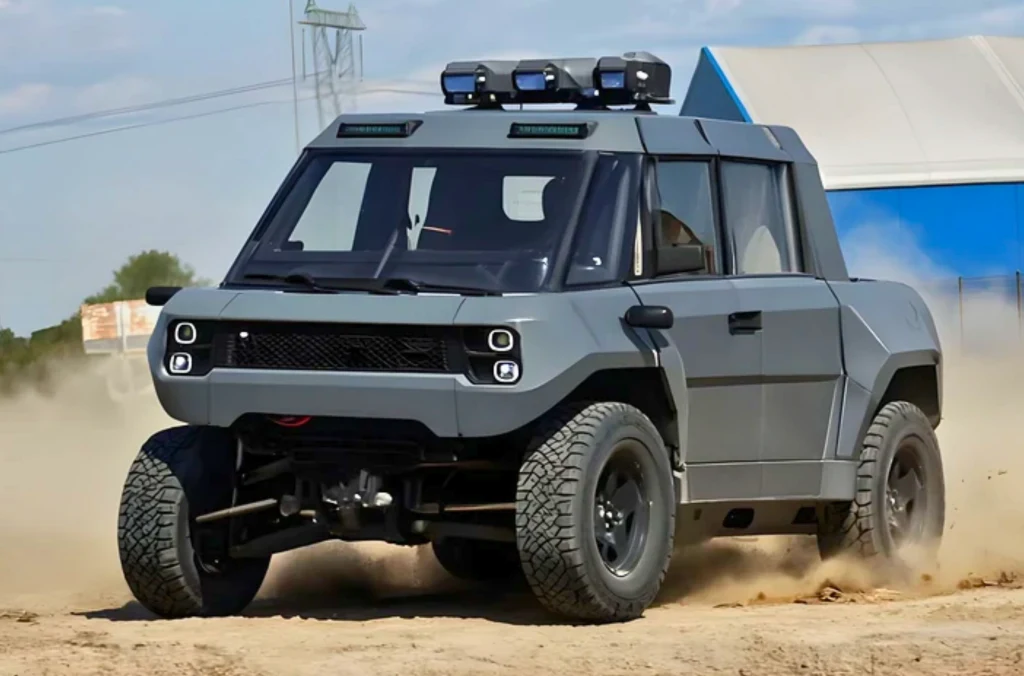 MORB - elektryczny pojazd terenowy z Polski o mocy 408 KM i 300 km zasięgu.