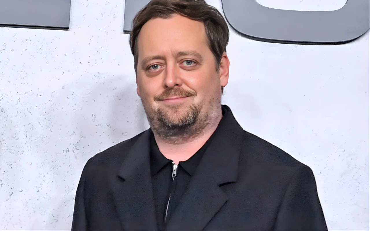 Jan Holoubek podczas premiery "Heweliusza"