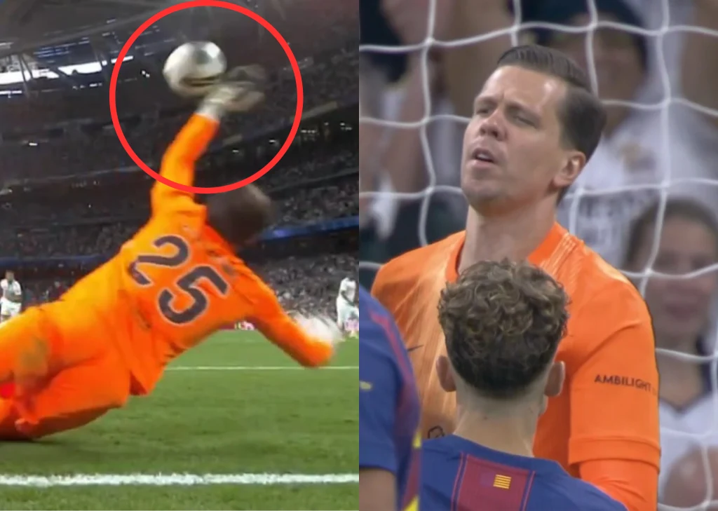 Wojciech Szczęsny obronił rzut karny w meczu Real Madryt - FC Barcelona Wojciech Szczęsny obronił rzut karny w meczu Real Madryt - FC Barcelona
