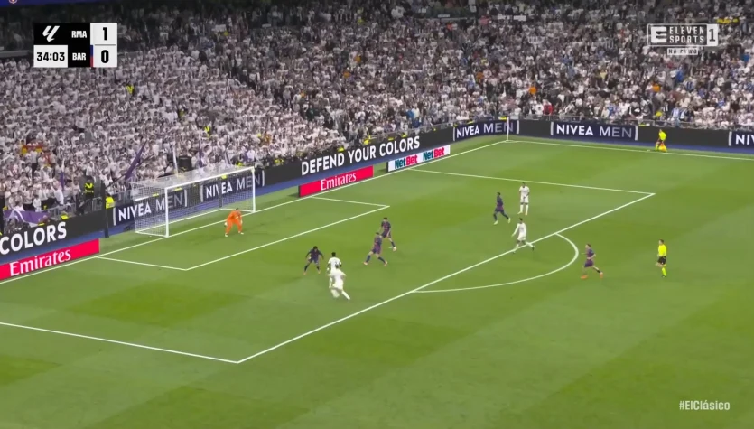 Real Madryt – FC Barcelona. Skrót meczu. WIDEO (Eleven Sports)