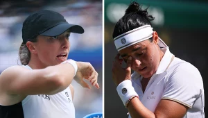 Iga Świątek i Ons Jabeur