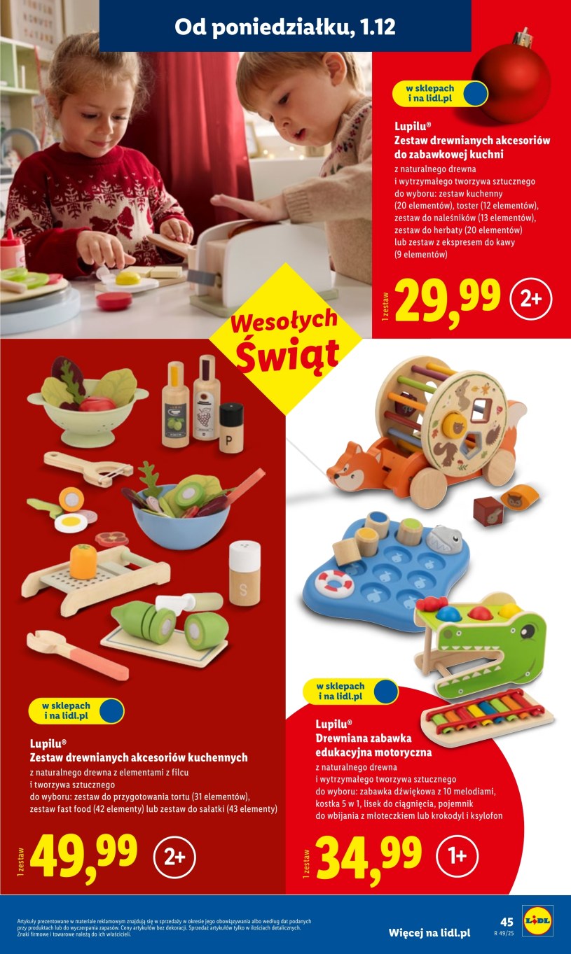 Gazetka: Dziel się radością - Lidl - strona 45