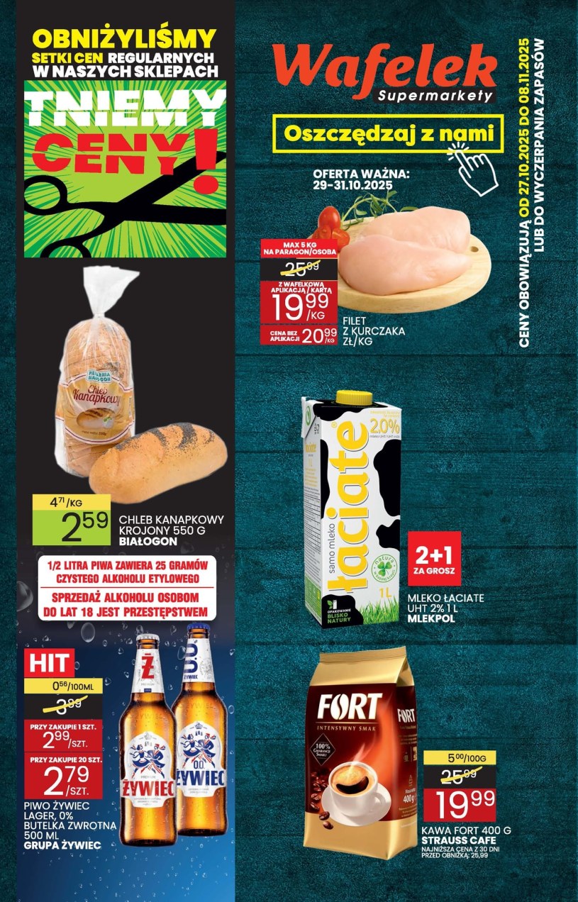Gazetka promocyjna Wafelek - wygasła 27 dni temu