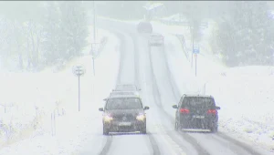 Atak zimy w Jakuszycach przy granicy z Czechami