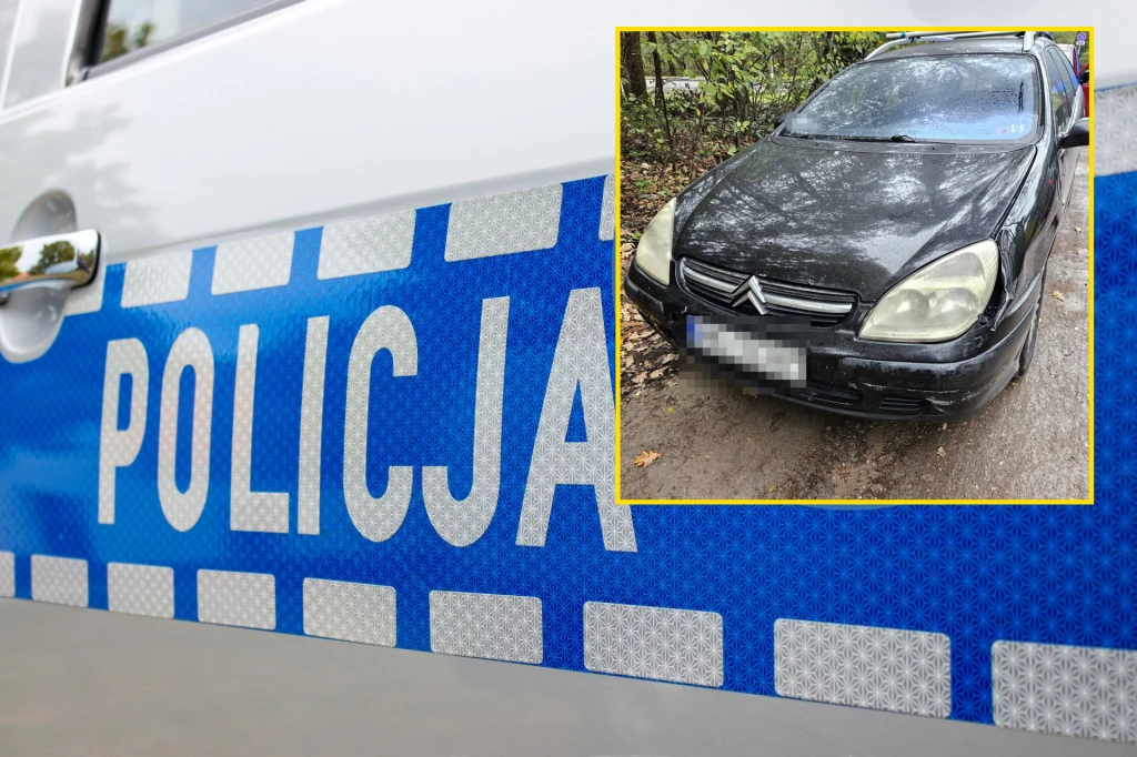 58-latek nigdy nie miał prawa jazdy i posiadał 6 aktywnych zakazów prowadzenia pojazdów. / Fot. KPP w Piasecznie