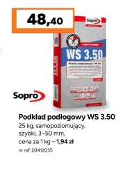 Podkład samopoziomujący Sopro