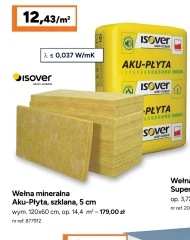 Wełna mineralna Isover
