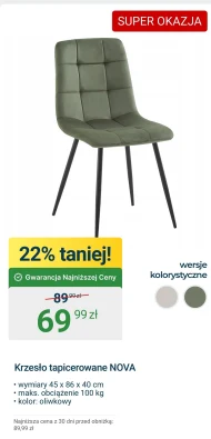 Krzesło Nova