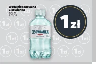 Woda niegazowana Cisowianka